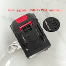 Máy khoan không dây 3 trong 1 VERVEO 20V với chức năng đập, chất lượng cao và giá cả phải chăng. Bộ pin được trang bị giao diện TYPE-C để sử dụng thuận tiện hơn. Máy khoan này có thể được sử dụng để khoan, nới lỏng ốc vít và sửa chữa ngoài trời. Hãy chắc chắn chọn đúng dụng cụ. - màu xanh da trời - Xem 8