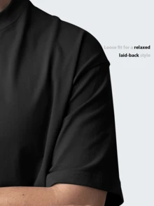 ART OF GOD ON DISPLAY, Custom Graphic Tees For Men - Men's Tees. Casual And Stylish Summer Short-Sleeve Tees Made Of 100% Cotton - 黑色 2 - 查看 3