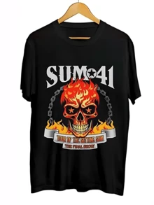 Sum 41 Band Tour Of The Setting T Shirt Full Size S 5XL - Black 24 - View 1