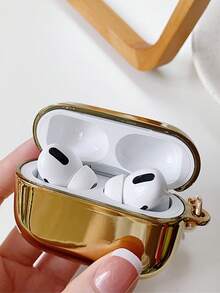 1pc Electroplated Shell Protective Case, Compatible With AirPods 1st, 2nd, 3rd, Pro, Pro 2, Pro 3, Scratch-Resistant And Durable - Multicolor - View 7