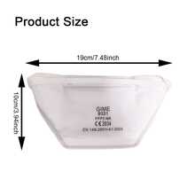 50PCS Protective Mascarillas CE Certified FFP2 Face Mask Dust-Proof Mask - A - View 7