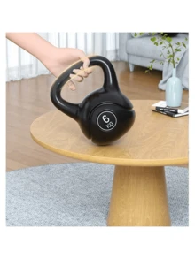 1 quả tạ Kettlebell 6kg/8kg/10kg/12kg, tay cầm chống trượt, thân thiện với sàn nhà, dụng cụ tập luyện sức mạnh tại phòng gym hoặc nhà, thiết bị thể dục bền bỉ giúp tăng sức mạnh, đốt mỡ, xây dựng cơ bắp, tiết kiệm không gian, phù hợp cho người mới bắt đầu, dụng cụ tập luyện đa năng tại nhà, dùng được cho cả nam và nữ. - Màu sắc ngẫu nhiên - Xem 7