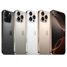 Apple IPhone 16 Pro 128GB, 256GB, 512GB. All Colors: Titanium Desert, Titanium Black, Titanium Natural, Titanium White. Refurbished Grade A+. Express Shipping From Spain. Smartphone, Face ID, Lithium Battery, Fast Charging, Modern Design. - màu đen - Xem 5