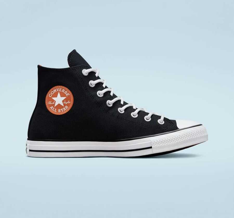 Converse Women Casual Athletic Shoes - Black - View 1