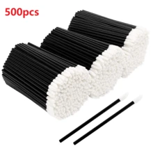 500pcs/Pack, 300pcs/Pack, 100pcs/Pack, 50pcs/Pack Disposable Lipstick, Lip Brush, Lip Gloss Wand, Lint-Free Makeup Brushes, Beauty Tools - Multicolor - View 13
