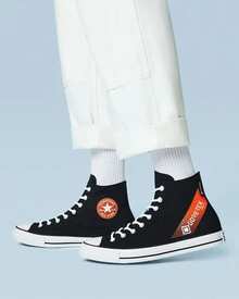 Converse Women Casual Athletic Shoes - Black - View 4