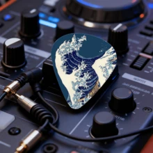 专业演奏吉他拨片，兼具艺术美感，每一次拨弦都展现日式美学节奏。 - 彩色 - 查看 4