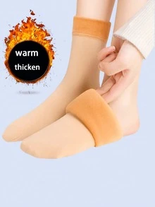 30/20/10/5/3/1 Pairs Men's Thick Warm Mid-Calf Socks, Unisex Winter Thermal Socks, Comfortable Daily Wear - Multicolor - View 21