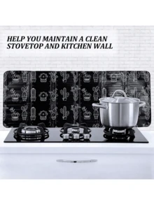 1/2pcs, Kitchen Oil Splash Guard, High-Temperature Resistant Stove Splash Guard For Cooking And Frying, Kitchen Supplies, Cooking Tools - Multicolor - View 11