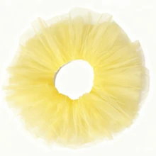 1件成人5層薄紗芭蕾舞裙，表演服裝派對蛋糕裙，可愛5層薄紗裙，適用於聖誕節、Cosplay、派對、夏季、海灘、婚禮、優雅、生日 - 黃色 - 查看 4