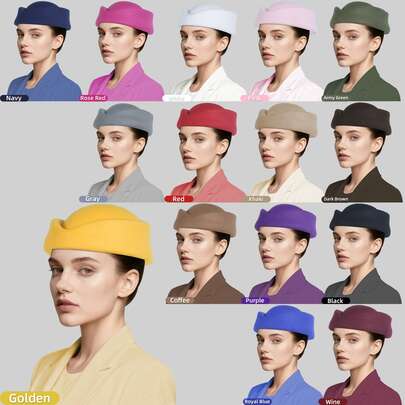 1 adet Zarif Kadın Keçe Fedora Şapka - Polyester Dokuma Hafif Esnemeyen Şapka, Yılbaşı ve Kilise Düğünleri İçin Uygun - Tüy İçermez, Sadece Elde Yıkanabilir veya Kuru Temizleme Yapılabilir, Günlük Kullanım, Partiler İçin Uygundur, Tatil ve Anneler Günü İçin Hediye Olabilir, Tek Beden Uyku Şapkası