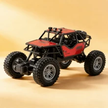 Vehículo de escalada todoterreno de aleación luminosa de cuatro vías,Camión Monstruo Todoterreno a Control Remoto 1:20 R/C Coche de Escalada Inteligente Todo Terreno con Vehículo de 4 Canales - rojo - Ver 4