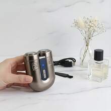 Alat Cukur Elektrik Pocket Razro untuk Pria, Tahan Lama 60 Menit, Tahan Air IPX7, Dapat Digunakan Basah & Kering, Pemangkas Jenggot Isi Ulang, Alat Cukur Portabel untuk Perjalanan - MultiWarna - View 4
