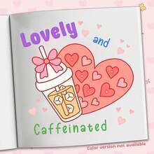 1本40页190克温馨少女成人涂色书 - 甜心女孩+浪漫爱心插图，减压涂色书，粗线条轮廓，易于涂色，是假日休闲和学校手工活动的理想之选，也适合作为文具和学习用品，是送给女孩的完美礼物，也是送给闺蜜的创意礼物，更是绘画爱好者的理想之选，尤其适合婚礼季和母亲节。 - 溫馨女孩的季節 - 查看 10