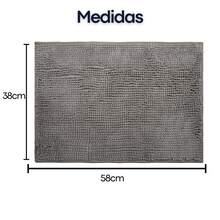 Non-Slip Bathroom Mat With Polka Dots, 40 X 60 Cm, Super Absorbent, Soft, Noodle Pattern, Various Colors - Beige Dune - View 3