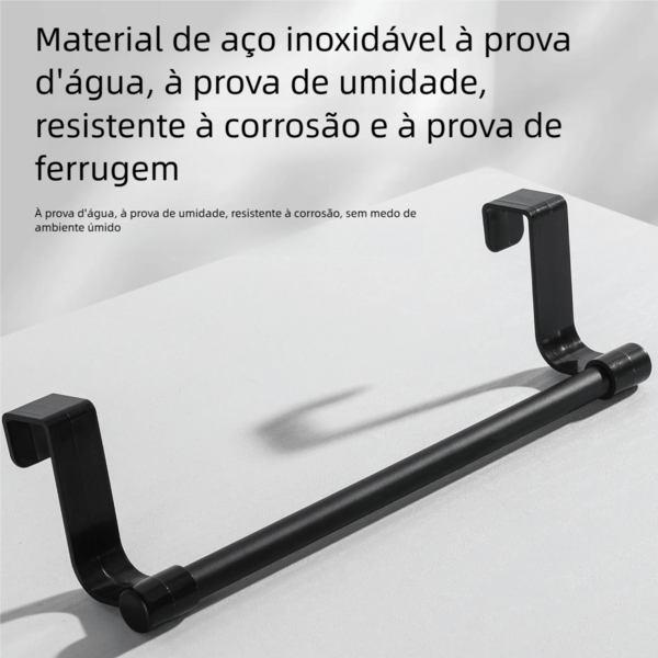 Porta Toalha Rosto Toalheiro De Porta Gancho Para Utensilios Varão Para Pano De Prato