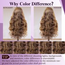 [30 Inch Body Wave Wig] 13x4 13x6 HD Lace Front Wigs And 5*5 Glueless Wig Human Front Hair 30 Inch #P4/27 Highlight Body Wave 180% Density Pre Plucked Brazilian Wigs For Women Natural Black Glueless Lace Frontal Wig - SP4/27 - View 10