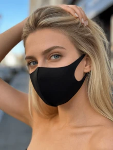 1pc/3pcs/4pcs 3D Slim Fit Spring/Autumn Face Mask - Washable, Fashionable, Soft, Unisex, Face Mask - 3D Protective Mask - View 12