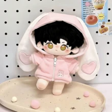 Bộ sưu tập quần áo búp bê 20cm, bộ áo nỉ dễ thương, bộ quần áo tai thỏ dễ thương, quần áo búp bê để chơi, đồ chơi dễ thương, quần áo cho thú nhồi bông, quà tặng tiệc tùng, quà sinh nhật (Không bao gồm búp bê) - Nhiều màu - Xem 9