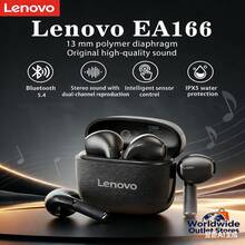 Lenovo EA166 Bluetooth Headphones HD Sound Smart Ultra Clear Call Noise Cancelling IPX5 Waterproof Low Latency Sports Music Earbuds Surround Audio Bluetooth Wireless Earphone Original Lenovo Earbud - Black - View 12