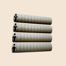 4pcs Nylon Fishbone Protective Wrap Goggles Strips, Khaki & Black - Multicolor - View 7