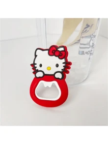 Sanrio 1/3 PiecesHello Kitty Magnetic Bottle Opener, Convenient And Compact, Is An Ideal Choice For Home And Bar Tools, Suitable For Birthdays, Party Gifts, Valentine's Day, Weddings, Travel Accessories, Bars, Parties, Dances, Holiday Parties - Multicolor - View 11