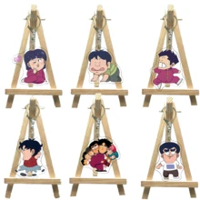 动漫游戏 MiSide 新款亚克力钥匙扣，6厘米 Mita/疯狂 Mita/戴帽子的 Mita，高透明可爱包包挂件，情人节粉丝礼物 - 彩色 - 查看 2