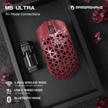 ATTACK SHARK R5 Ultra 39g 超轻游戏鼠标 | PAW3950 MAX 42000 DPI 8K 轮询率 | 三模式 AI 云驱动脚垫 - 彩色 - 查看 7