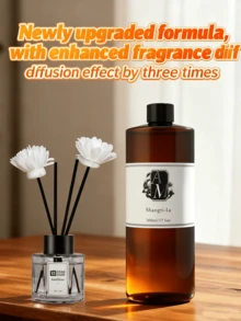 500ml Fragrance Essential Oil, Water-Based Aroma Refill Liquid, Flameless Aroma Refill, 28% Fragrance Concentration (Most Market Products Are 2%-6%), Suitable For Reed Diffusers, Aroma Diffusers, Aroma Diffuser Machines, Ultrasonic Aroma Diffusers - 500ml - View 5