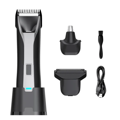 男士电动剃须刀，全身可水洗，可充电，续航时间长达90分钟，是馈赠佳品。