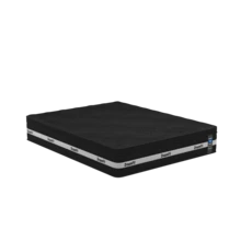 DreamFit Colchón Soporte Ortopedico Híbrido,Colchon Matrimonial│Queen Size│King Size En Caja,Premium Espuma de Alta Densidad Memory Foam Con Gel,Sensación nube Lujo y confort,Tecnología Antimovimiento,Absorción y Transpiración,Hipoalergénico,Antiácaros,Colchones Resortes - Negro - Ver 14