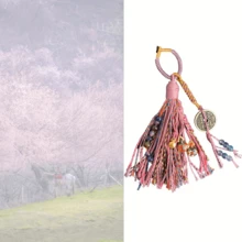 Handmade Tassels, DIY Woven Tassels, Style Hanging Decorations, Accessories For Bags, Keychains And Other Crafts - 1PC - View 2