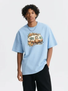 9pcs Camper Van Heat Transfer Vinyl Decals For DIY T-Shirt, Clothing, T-Shirt, Mask, Jeans, Backpack, Hat, Pillow, Personalized Style, Washable Heat Press Stickers - Campervan Heat Transfer Pattern - 9pcs - View 4