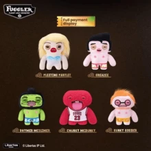 Spin Master Fuggler 官方毛绒玩偶 怪牙怪兽系列，可爱又有趣的收藏品 - 彩色 - 查看 2