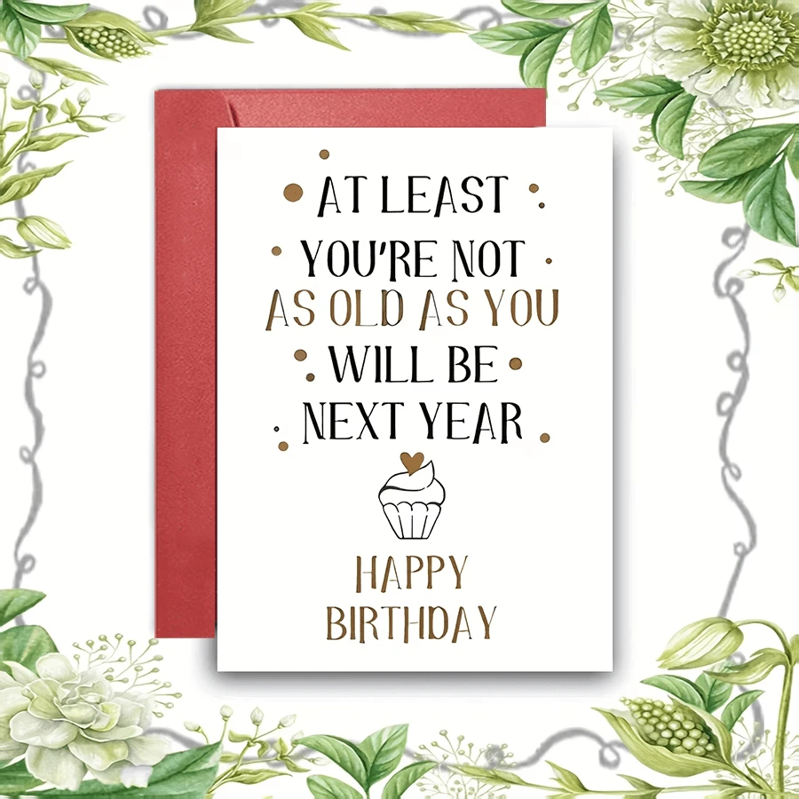 A Funny Birthday Card With An Envelope - Perfect Gift Card For Family And Friends, Fun Birthday Cards, Birthday Card Gifts - Sets - View 1
