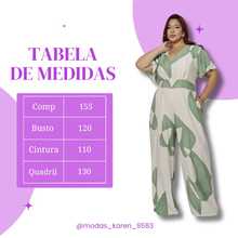 Women's Plus Size Printed Long Jumpsuit, Wide Leg, Short Sleeve, V-Neck, Front Gathering, Comfortable - Olive Green - View 5