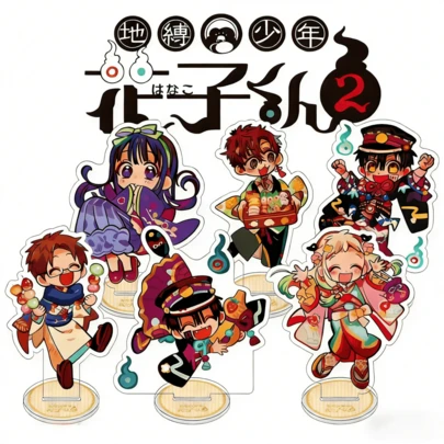 1 יחידות 2026 אנימה חדשה עומדת ג'יבאקו שונן האנאקו-קון אאוי סאקורה נין נין סצנת דמות דו-ממדית 10 ס"מ מיני עומדת סחורה, צעצועי סטיץ', צעצועי נסיעות, צעצועי פידג'ט לכיתה, דברים קטנים, צעצועי אמבטיה, כלי כתיבה לחג המולד, כדור לחץ, מתנת יום הולדת, מתנת חג המולד, מתנת ליל כל הקדושים, מתנה מושלמת, מתנות