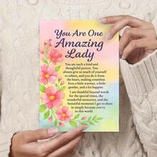 1 "You Are Really A Wonderful Lady" Card, Designed To Express Gratitude And Gratitude, Is The Perfect Gift For Mothers, Sisters Or Friends, And Conveys Kindness And Warmth On Special Occasions - Multicolor - View 7