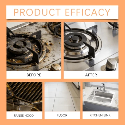 jakehoe Limpiador de cocina multiusos, adecuado para limpiar, desengrasar y eliminar manchas en estufas y fregaderos, limpieza y cuidado versátil para varios electrodomésticos pequeños, diseño portátil, gran regalo para familiares y amigos, adecuado para regalos navideños (envío aleatorio de modelos nuevos y antiguos)