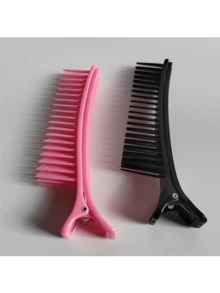 Hairdressing Salon Haircut Dyeing Positioning Partition Multifunctional Partition Clip Hair Styling Tools - Black - View 8