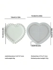 Reusable Silicone Candle Mold For DIY Resin Coasters, Gypsum Trays - High-Temperature , Easy Release, And Easy To Clean - Pallet Mold - View 13