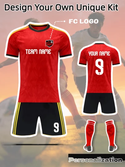 Bộ 2 món áo đấu bóng đá sân nhà Bỉ màu đỏ đen cho World Cup 2026, bao gồm áo thun và quần short, có thể tùy chỉnh tên và số, được làm từ chất liệu thoáng khí, phù hợp cho giải đấu, trận đấu hoặc tập luyện, cũng là món quà lý tưởng cho ngày Valentine.