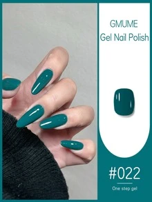 15ml Turquoise 3-In-1 One Step Gel Polish In Sweet & Pure Candy Colors - No Base Or Top Coat Needed, UV/LED Cured, Professional Salon Strength & Flexible, Perfect For Valentine's Day & Salon Nails - Army Green - View 10
