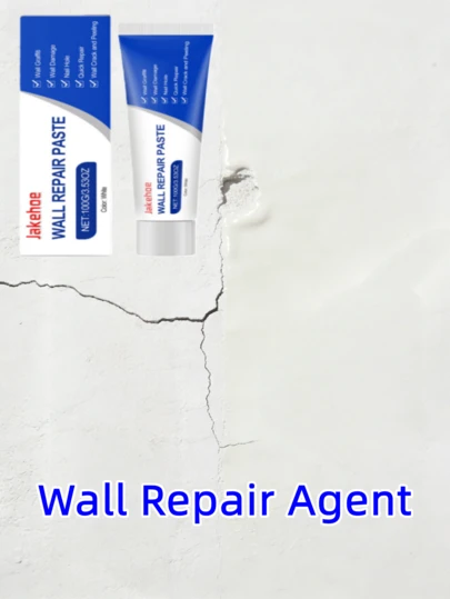 Wall Repair Kit - Home Wall Stain, Graffiti, Renovation, Wall Paint Peeling, Crack Repair Paste. Specially Designed To Fill Cracks And Holes In Walls, Provides Strong Adhesive. (Suitable As Holiday Gift)