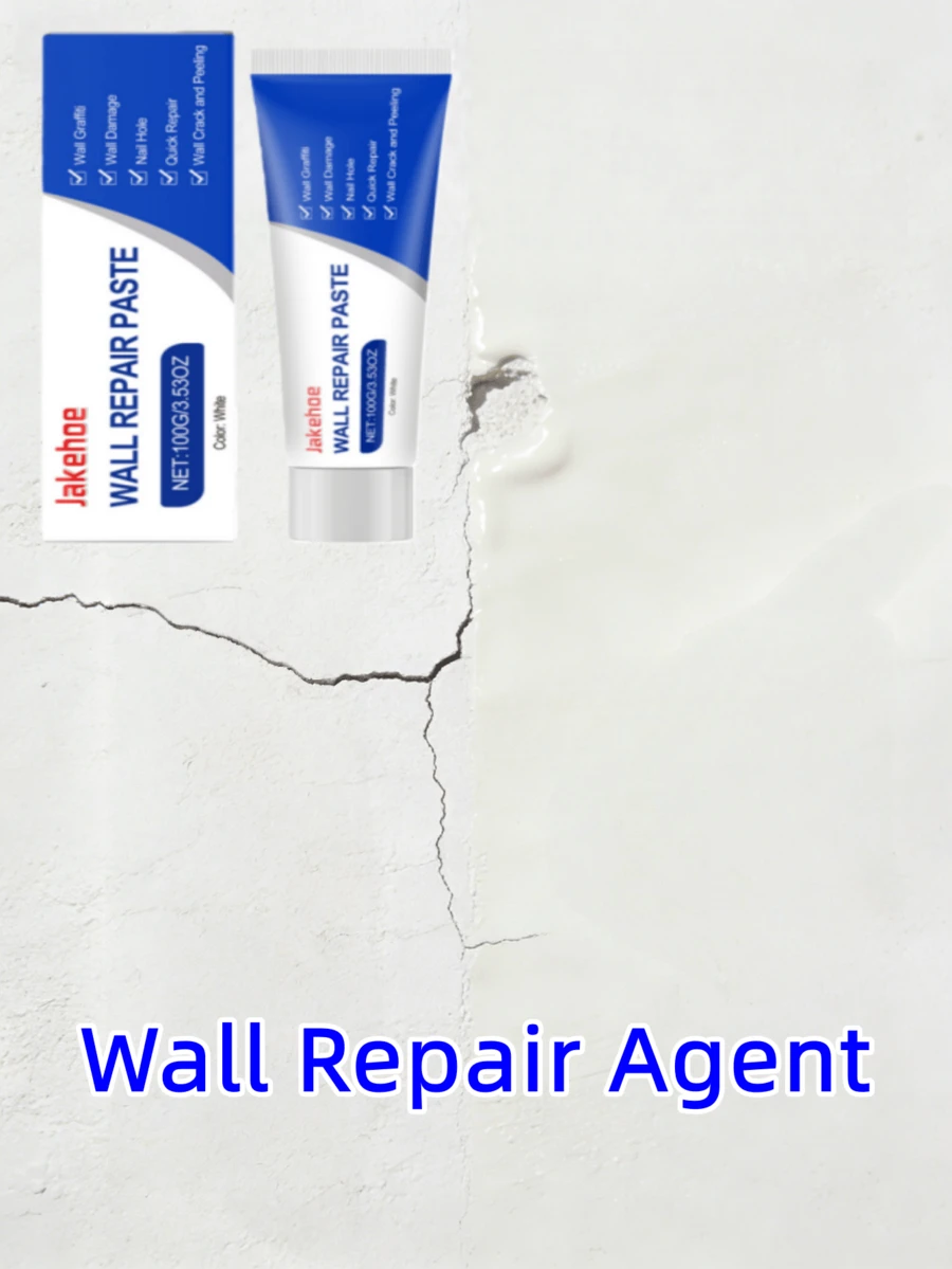 Wall Repair Kit - Home Wall Stain, Graffiti, Renovation, Wall Paint Peeling, Crack Repair Paste. Specially Designed To Fill Cracks And Holes In Walls, Provides Strong Adhesive. (Suitable As Holiday Gift) - A - View 1