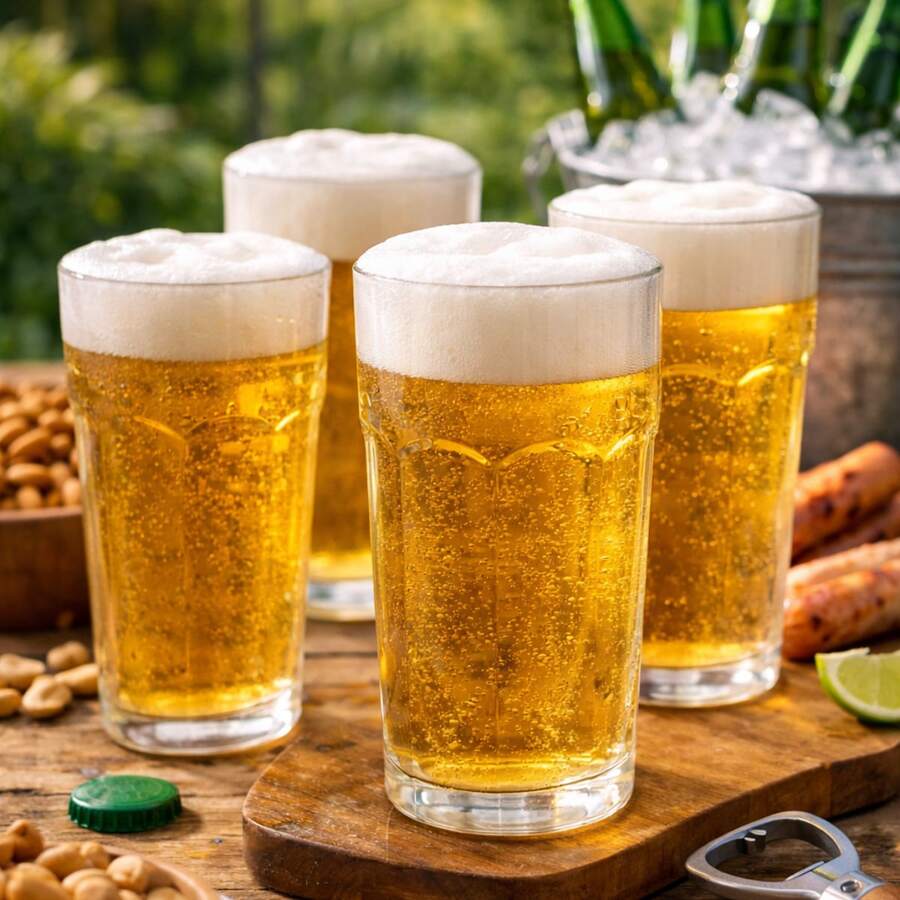 Beer Mugs & Beer Bottles - 彩色 - 查看 1