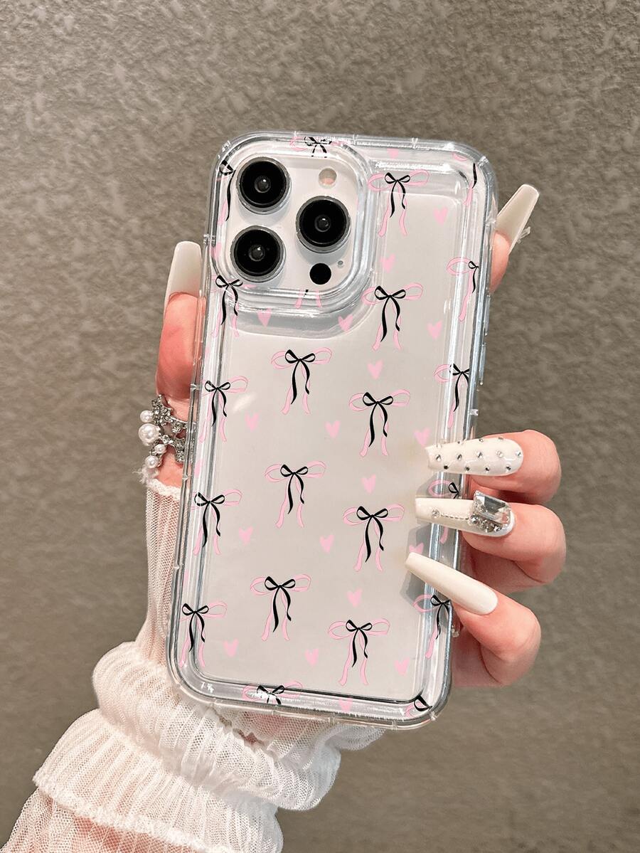 Funda de teléfono suave y antideslizante con cobertura total y diseño de lazo, compatible con iPhone 17/17 Pro Max, 11, 12, XR, 13, 13 Pro, 13 Pro Max, 14, 14 Pro, 14 Pro Max, 15, 15 Pro, 15 Plus, 15 Pro Max, 16, 16 Pro, 16 Plus, 16 Pro Max, Galaxy S25, Galaxy S25 Ultra, Galaxy S25 Plus. Adecuado como regalo de cumpleaños, para novia/novio o uso personal. Cuenta con funciones impermeables, a prueba de golpes, a prueba de caídas y resistente a los arañazos. Versión internacional, no la versión nacional. - Multicolor - Ver 1