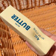 慢回弹黄油棒，抗压黄油棒，减压焦虑缓解玩具，缓慢回弹柔软可挤压弹性奶酪棒，恶作剧玩具，减压玩具，是节日、生日、圣诞节和聚会的完美礼物。 - 彩色 - 查看 8