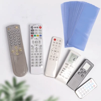 Remote Control Cover, Remote Replacement Sleeve, Remote Shrink Wrap Bags Protector, For GE Uiversal Remote Cover