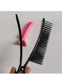 Hairdressing Salon Haircut Dyeing Positioning Partition Multifunctional Partition Clip Hair Styling Tools - Black - View 2